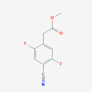 Methyl (4-cyano-2,5-difluorophenyl)acetate