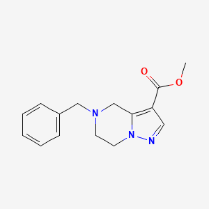 Methyl 5-benzyl-4,5,6,7-tetrahydropyrazolo[1,5-A]pyrazine-3-carboxylate