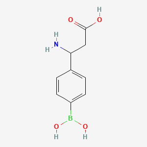 3-Amino-3-(4-boronophenyl)propanoic acid