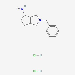 2-benzyl-N-methyl-octahydrocyclopenta[c]pyrrol-4-amine dihydrochloride
