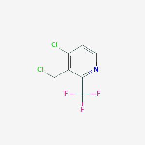 4-Chloro-3-(chloromethyl)-2-(trifluoromethyl)pyridine