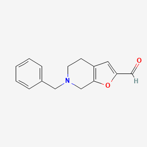 6-Benzyl-4,5,6,7-tetrahydrofuro[2,3-C]pyridine-2-carbaldehyde