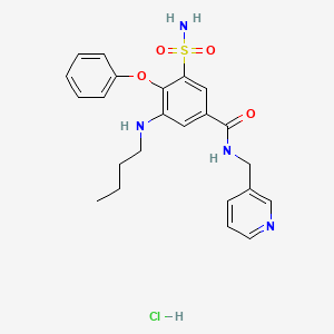 molecular formula C23H27ClN4O4S B14853006 AqB011 hydrochloride 