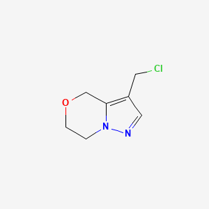 3-(Chloromethyl)-6,7-dihydro-4H-pyrazolo[5,1-C][1,4]oxazine