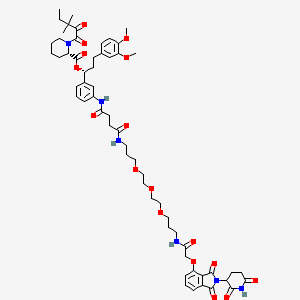 molecular formula C59H76N6O17 B14853162 dFKBP-2 