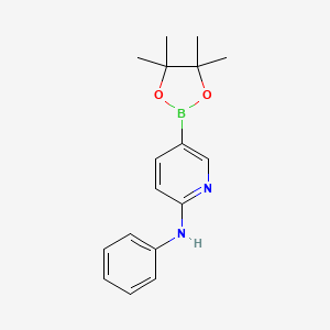 N-Phenyl-5-(4,4,5,5-tetramethyl-1,3,2-dioxaborolan-2-YL)pyridin-2-amine