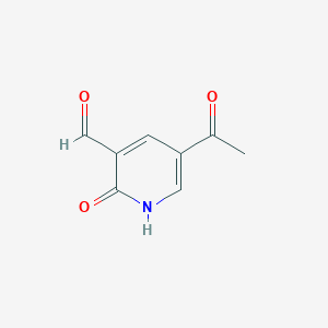 5-Acetyl-2-hydroxynicotinaldehyde