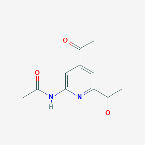 N-(4,6-Diacetylpyridin-2-YL)acetamide