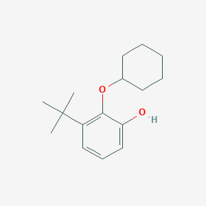 3-Tert-butyl-2-(cyclohexyloxy)phenol