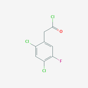 2,4-Dichloro-5-fluorophenylacetyl chloride