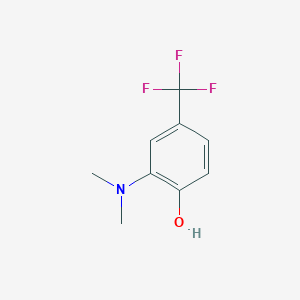 2-(Dimethylamino)-4-(trifluoromethyl)phenol