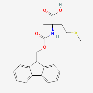 molecular formula C21H23NO4S B14853262 Fmoc-beta-Me-D-Met-OH 