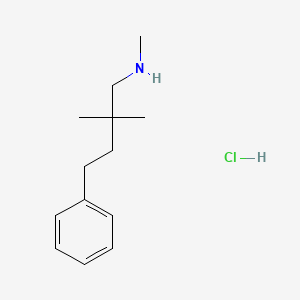 (2,2-Dimethyl-4-phenylbutyl)(methyl)amine hydrochloride