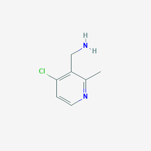 (4-Chloro-2-methylpyridin-3-YL)methylamine