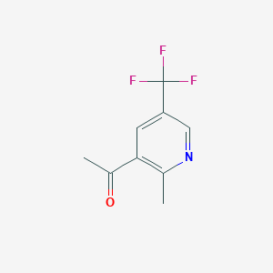 3'-Acetyl-2'-methyl-5'-(trifluoromethyl)pyridine