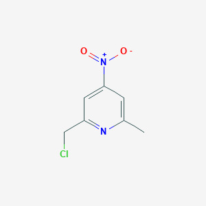 2-(Chloromethyl)-6-methyl-4-nitropyridine