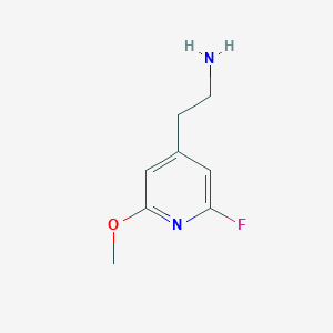 2-(2-Fluoro-6-methoxypyridin-4-YL)ethanamine