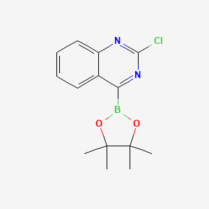 2-Chloroquinazolin-4-ylboronic acid pinacol ester