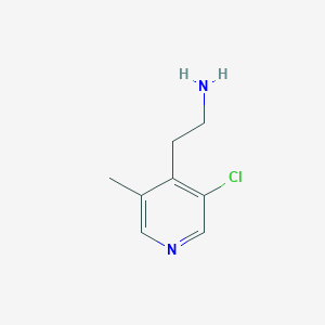 2-(3-Chloro-5-methylpyridin-4-YL)ethanamine