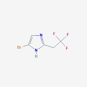 4-Bromo-2-(2,2,2-trifluoroethyl)-1H-imidazole