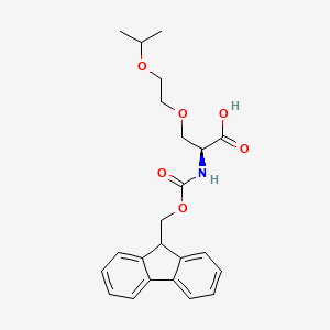 (S)-2-((((9H-Fluoren-9-yl)methoxy)carbonyl)amino)-3-(2-isopropoxyethoxy)propanoic acid