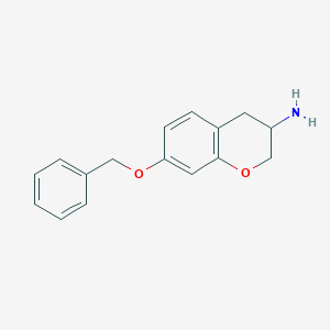 7-(Benzyloxy)chroman-3-amine