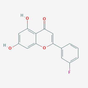 2-(3-Fluorophenyl)-5,7-dihydroxy-4H-chromen-4-one