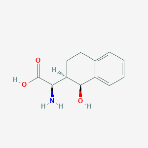 (R)-2-Amino-2-((1S,2R)-1-hydroxy-1,2,3,4-tetrahydronaphthalen-2-yl)acetic acid