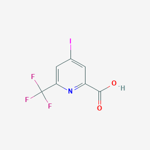 4-Iodo-6-(trifluoromethyl)picolinic acid