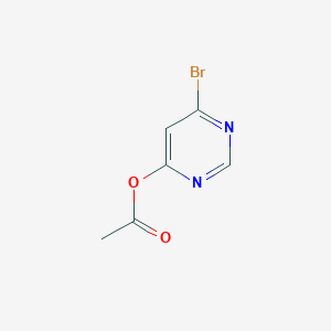 6-Bromopyrimidin-4-YL acetate