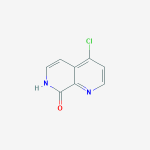 4-Chloro-1,7-naphthyridin-8(7H)-one