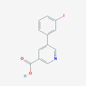 5-(3-Iodophenyl)pyridine-3-carboxylic acid