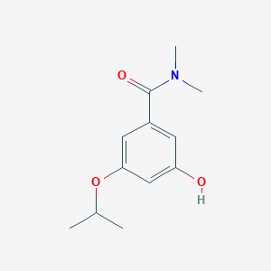 3-Hydroxy-5-isopropoxy-N,N-dimethylbenzamide