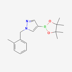1-(2-Methylbenzyl)-4-(4,4,5,5-tetramethyl-1,3,2-dioxaborolan-2-yl)-1H-pyrazole