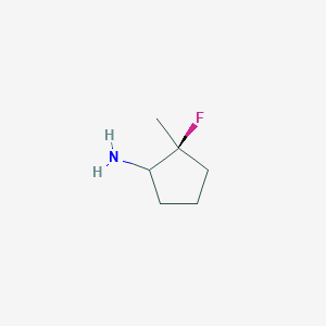 cis-2-Fluoro-2-methyl-cyclopentanamine