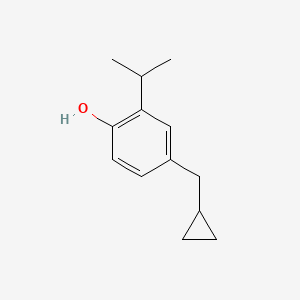 4-(Cyclopropylmethyl)-2-isopropylphenol