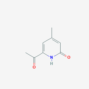 1-(6-Hydroxy-4-methylpyridin-2-YL)ethanone