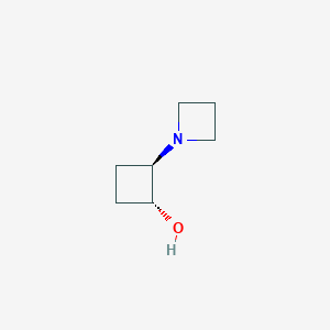 trans-2-(Azetidin-1-yl)cyclobutan-1-ol