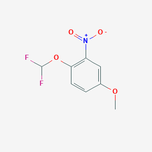 1-(Difluoromethoxy)-4-methoxy-2-nitrobenzene