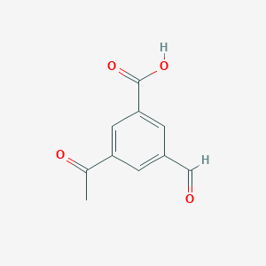 3-Acetyl-5-formylbenzoic acid