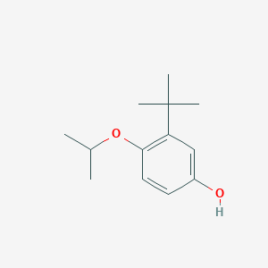 molecular formula C13H20O2 B14854098 3-Tert-butyl-4-isopropoxyphenol 