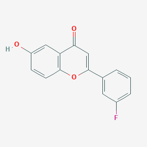 2-(3-Fluorophenyl)-6-hydroxy-4H-chromen-4-one