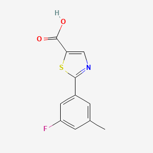 2-(3-Fluoro-5-methyl-phenyl)-thiazole-5-carboxylic acid