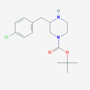 3-(4-Chloro-benzyl)-piperazine-1-carboxylic acid tert-butyl ester