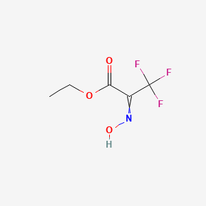 ethyl 3,3,3-trifluoro-2-hydroxyiminopropanoate