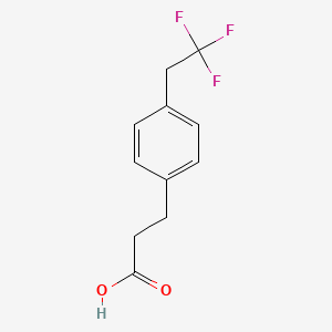 3-(4-(2,2,2-Trifluoroethyl)phenyl)propanoic acid