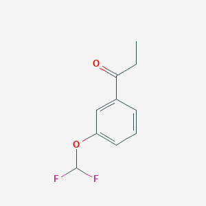 1-(3-(Difluoromethoxy)phenyl)propan-1-one