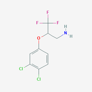 2-(3,4-Dichloro-phenoxy)-3,3,3-trifluoro-propylamine