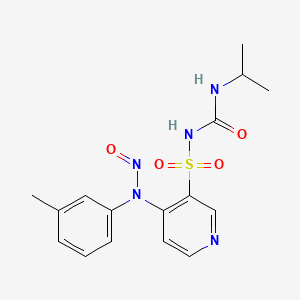 molecular formula C16H19N5O4S B14854270 N-nitroso-torsemide 