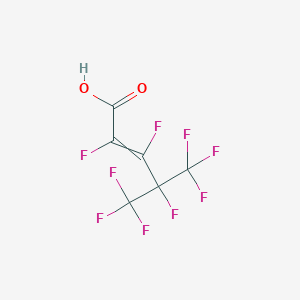 molecular formula C6HF9O2 B14854295 Hexafluoro-4-(trifluoromethyl)pent-2-enoic acid CAS No. 239795-58-5